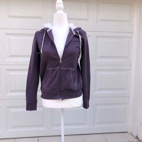 Small/ Women Bleu Ice hooded jacket - Picture 1 of 4